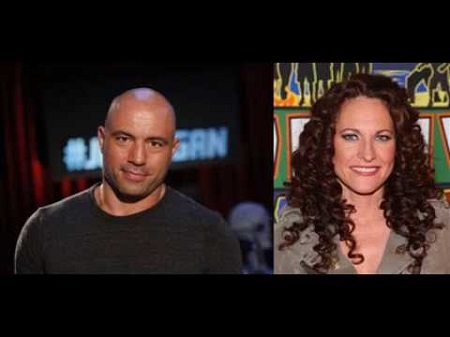 Joe and  Jerri while on an interview at Howard Stern Show